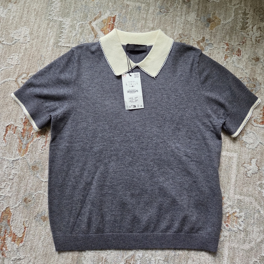 New Zara knit top